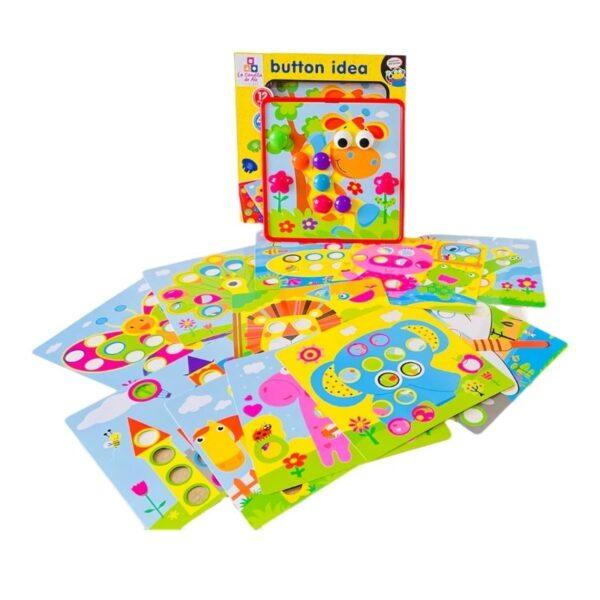 MOSAICO BOTÓN  LA TIENDITA DE ALE 46 PZS