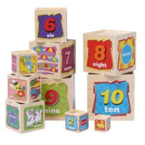 Cubo apilalable x 10