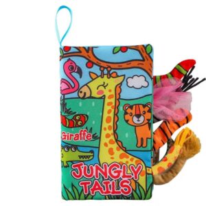 Libro de tela sensorial - Animales de la Selva