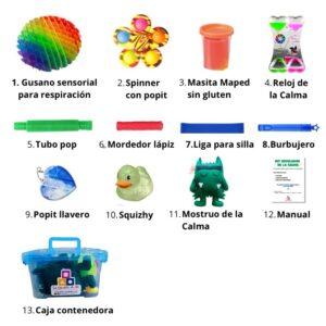 Kit Regulador de la Calma – Caja sensorial para niños - Intermedio