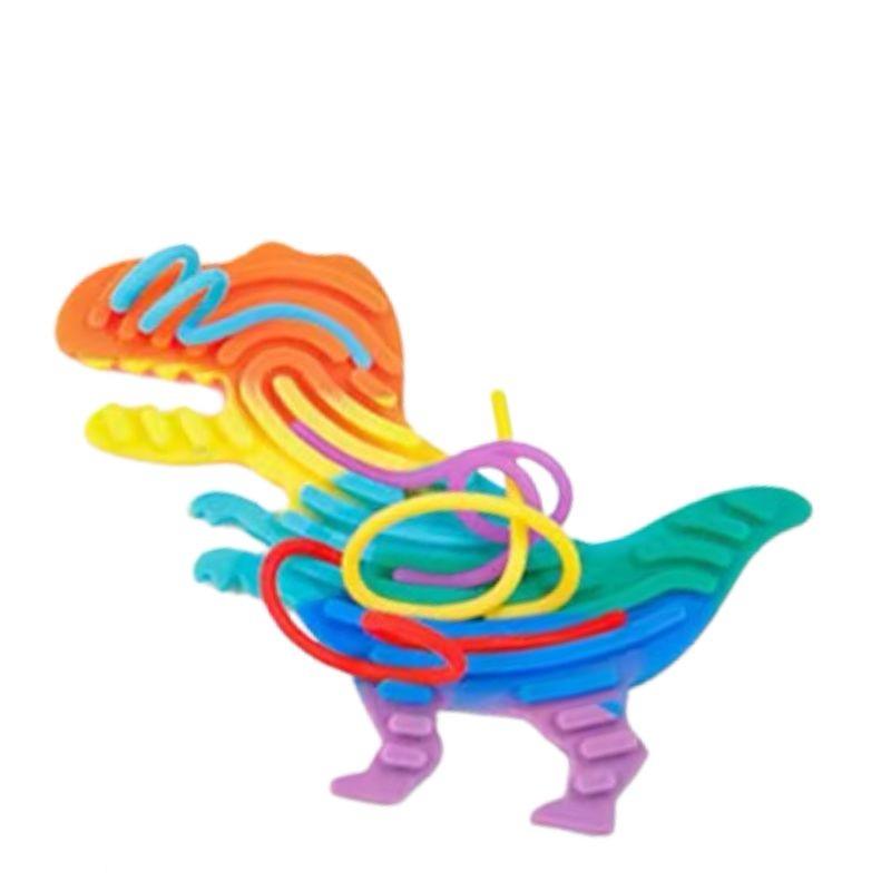 Tablero Sensorial de Silicona Dinosaurio | Juguete Antiestrés y Estimulación para Niños
