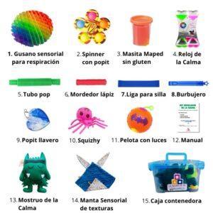 Kit Regulador de la Calma – Caja sensorial para niños - Full