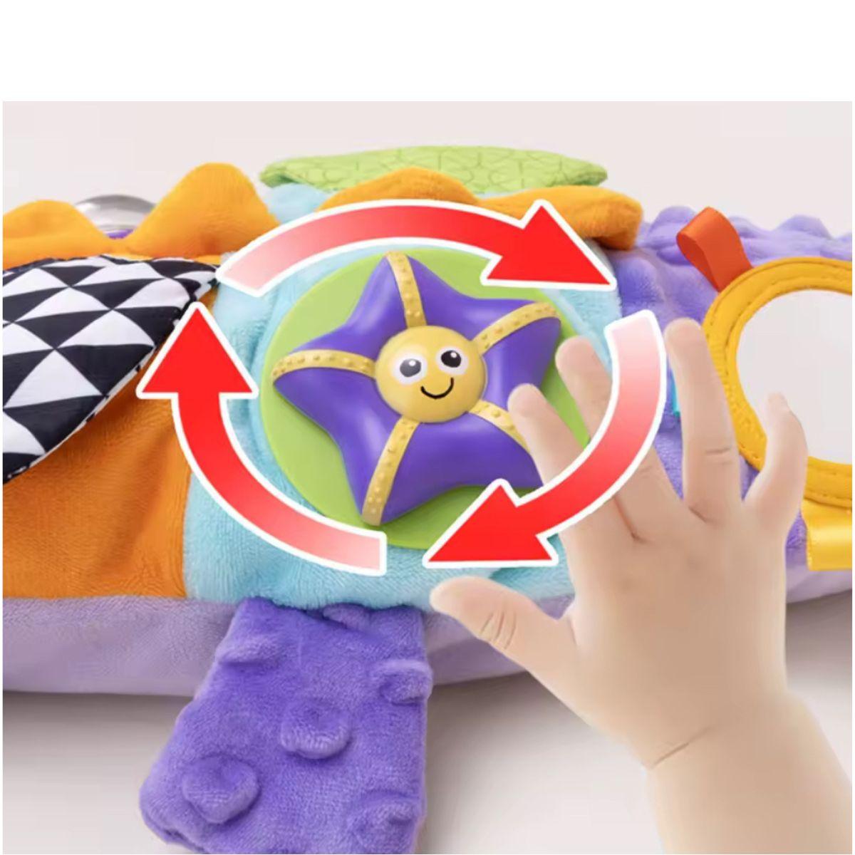 Cocodrilo Sensorial Vibrador para Bebés | Juguete Sensorial para Tummy Time - Imagen 5