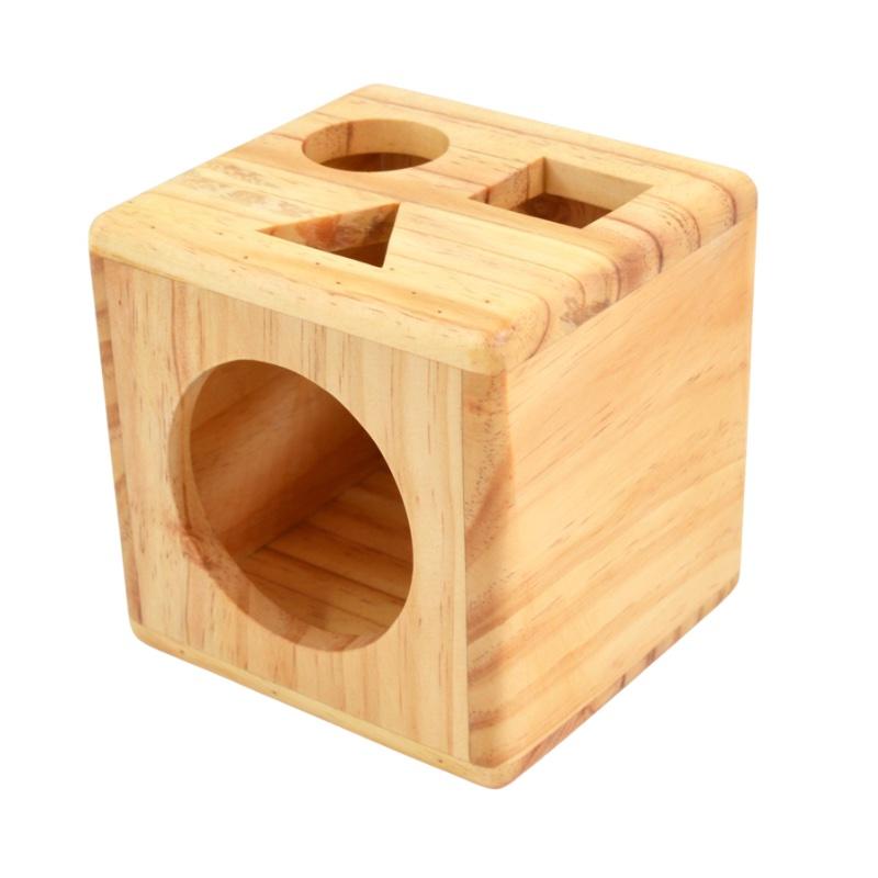 Cubo de Encaje con Bloques de Madera Pino | Hecho en Perú - Imagen 2